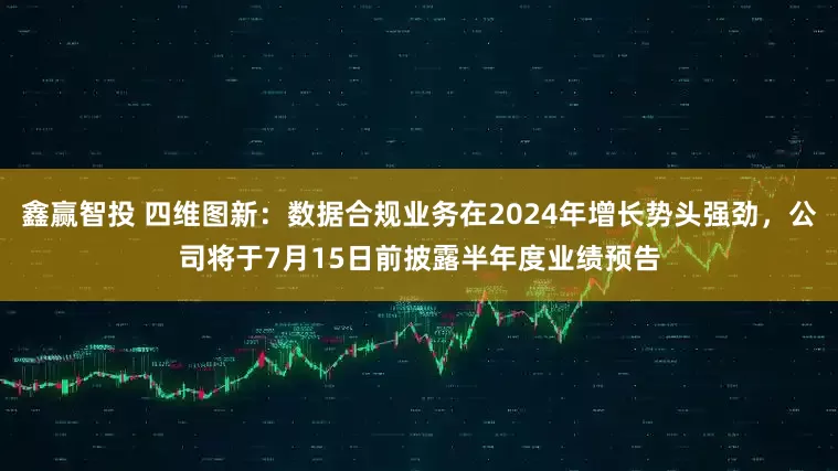 鑫赢智投 四维图新：数据合规业务在2024年增长势头强劲，公司将于7月15日前披露半年度业绩预告